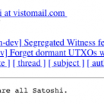 Satosh Nakamoto Final Email Not Craigh Wright Global Crypto