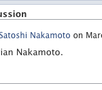 Satosh Nakamoto Final P2p Foundation Post Not Dorian Nakamoto Global Crypto