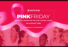 SAFCOIN Cryptocurrency Goes PINK for CANSA Awareness