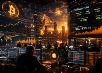 Bitcoin Holds Firm Near $77k As ETF Turbulence Meets Corporate Accumulation