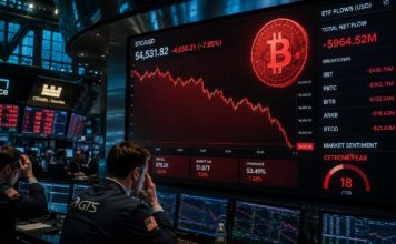 Bitcoin Slips As ETF Outflows Shake Market Confidence