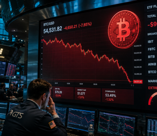 Bitcoin Slips As ETF Outflows Shake Market Confidence