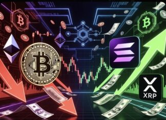 Bitcoin and Ethereum ETFs Record $103 Million Outflows as Solana and XRP Attract Fresh Capital