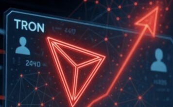 TRON Hits 389M Accounts in Network Surge