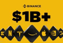 Binance Stock Trading Surpasses $1 Billion in Assets Under Management in 30 Days