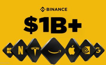 Binance Stock Trading Surpasses $1 Billion in Assets Under Management in 30 Days