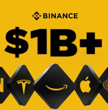 Binance Stock Trading Surpasses $1 Billion in Assets Under Management in 30 Days