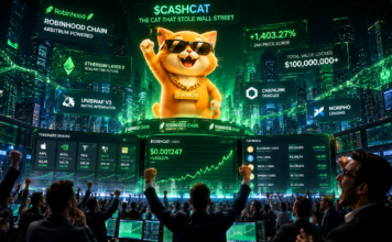 Robinhood Chain Sparks $150M CASHCAT Memecoin Boom