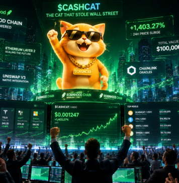 Robinhood Chain Sparks $150M CASHCAT Memecoin Boom