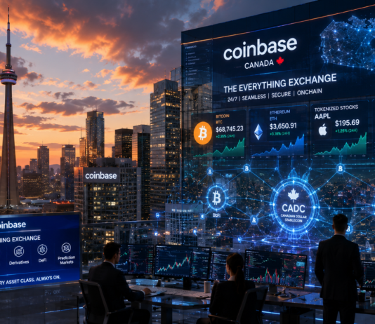 Coinbase Canada Pushes Toward an Everything Exchange