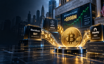 Bitcoin ETFs Pull Nearly $1 Billion as Institutional Demand Returns