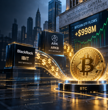 Bitcoin ETFs Pull Nearly $1 Billion as Institutional Demand Returns