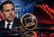 Hunter Biden’s $LAPTOP Memecoin Crashes 86.5%