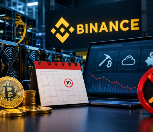 Binance to Shut Down Mining Pool and Cloud Mining Services